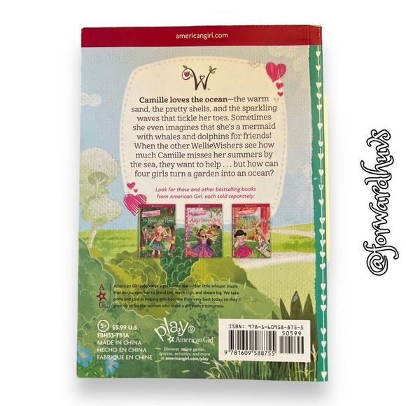 Bundle Sale 3 for $15 | American Girl Book | WellieWishers | Camille’s Mermaid T - Picture 4 of 9